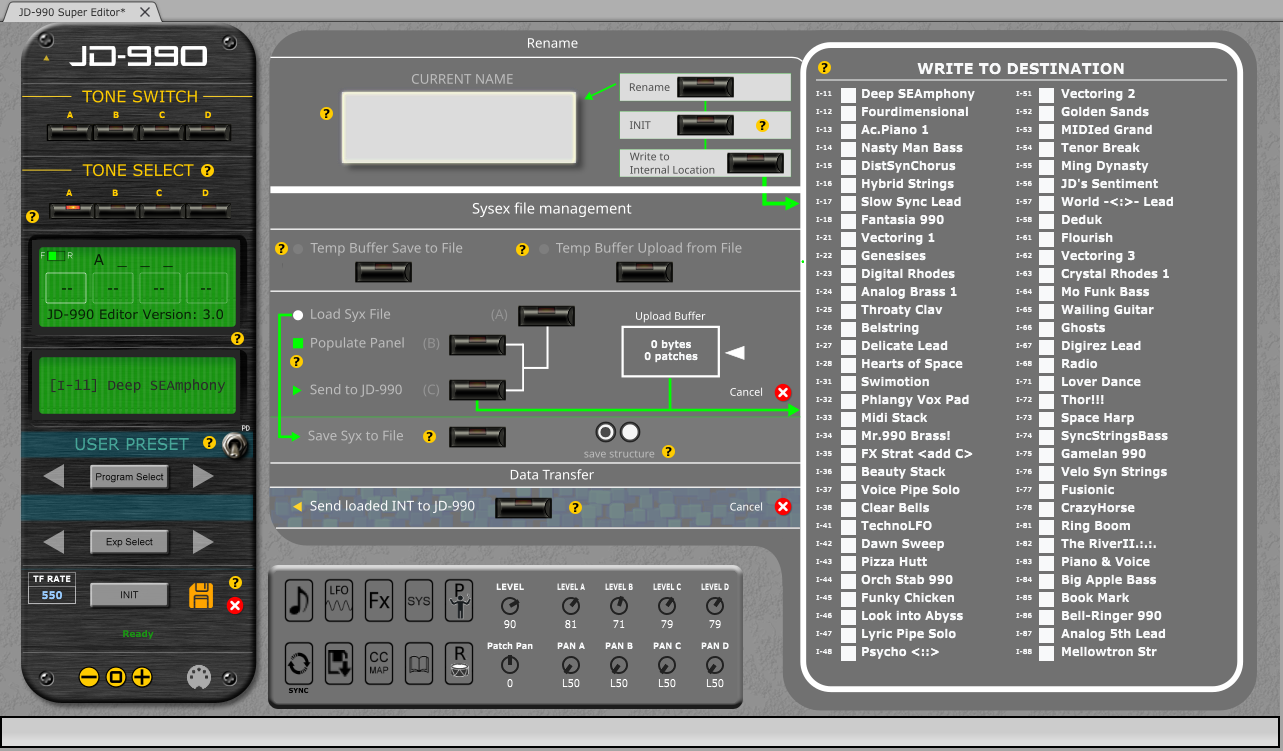 JD990 Super Editor download | SourceForge.net